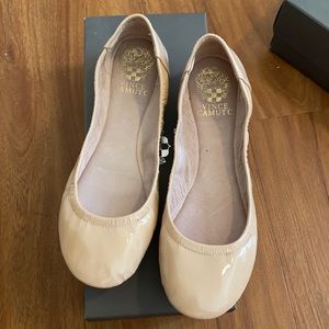 Vince Camuto light colored flats